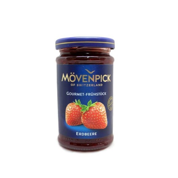 Mövenpick Gourmet-Frühstück Erdbeere 250g/ Strawberry Jam Mövenpick Gourmet-Frühstück Erdbeere 250g/ Strawberry Jam