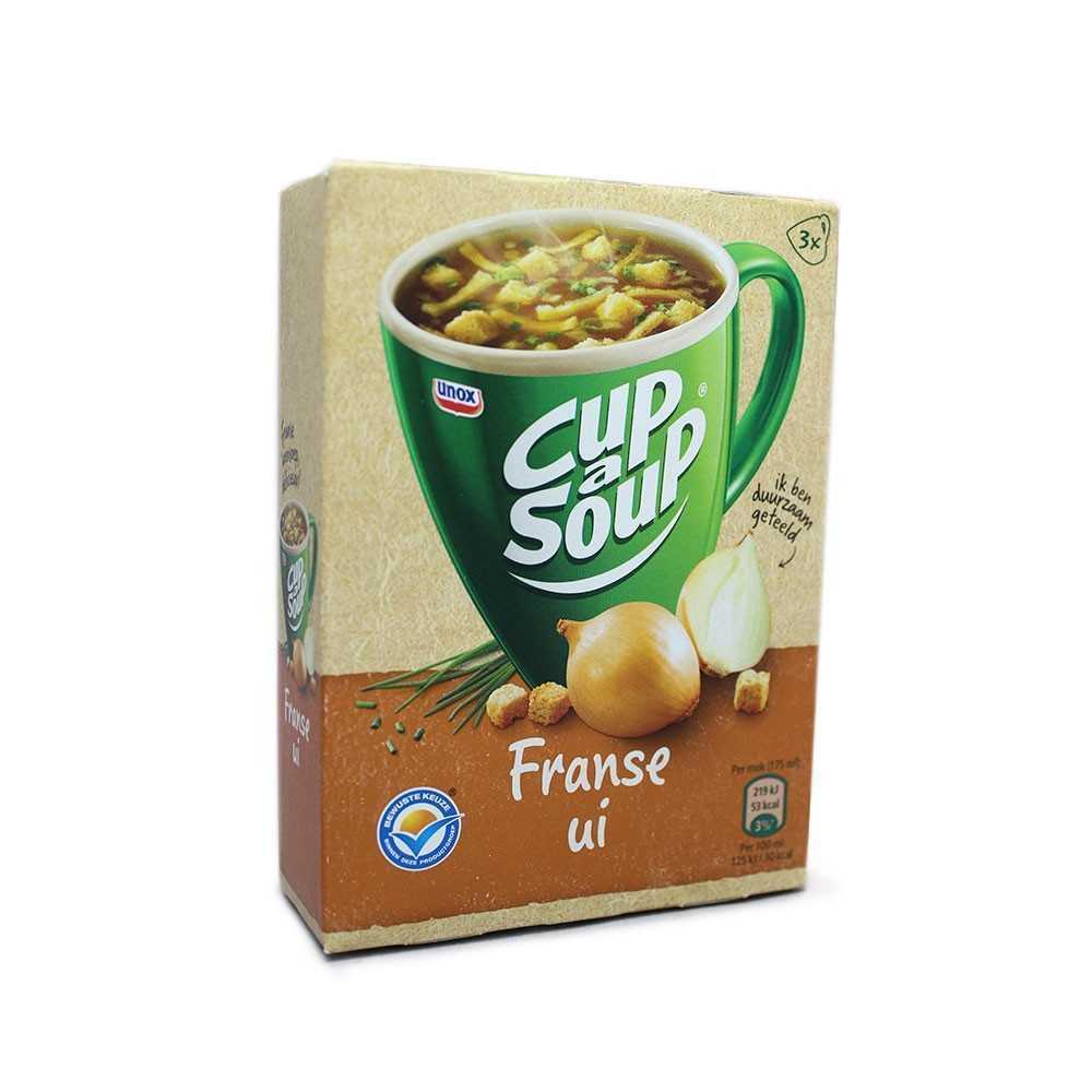 Unox Cup a Soup Franse Ui x3/ Packet Soup French Onion