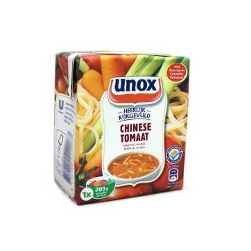 Unox Chinese Tomatensoep 300ml/ Sopa de Tomate China