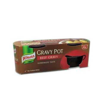 Knorr Gravy Pot Beef x4/ Concentrado para Salsa Ternera