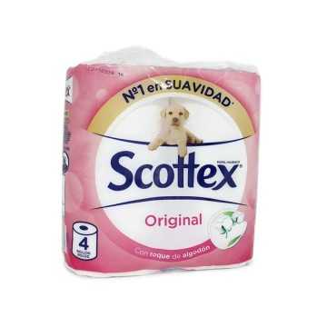 Scottex Original Papel Higiénico x4/ Toilet Paper