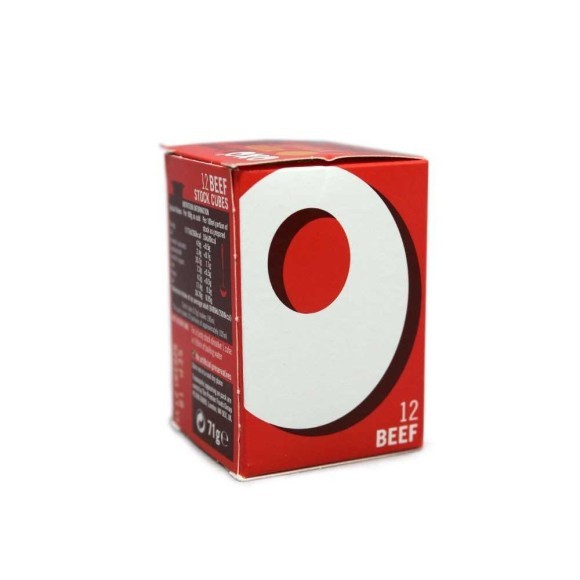 Oxo Stock Cubes Beef x12/ Pastillas Caldo Concentrado de Ternera