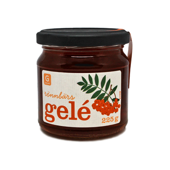 Garant Rönnbärs Gelé / Fruits Jelly 225g Garant Rönnbärs Gelé / Fruits Jelly 225g