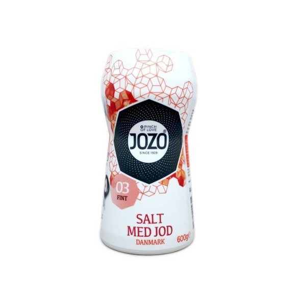 Jozo Salt 03 Fint med Jod / Sal Fina con Yodo 600g Jozo Salt 03 Fint med Jod / Sal Fina con Yodo 600g