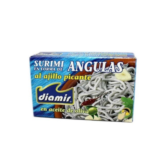 Diamir Surimi en Angulas al Ajillo 110g/ Surimi with Garlic Diamir Surimi en Angulas al Ajillo 110g/ Surimi with Garlic
