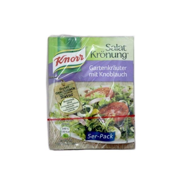 Knorr Salatkrönung Gartenkräuter mit Knoblauch x5/ Salad Seasoning Garlic&Spices Knorr Salatkrönung Gartenkräuter mit Knoblauch x5/ Salad Seasoning Garlic&Spices