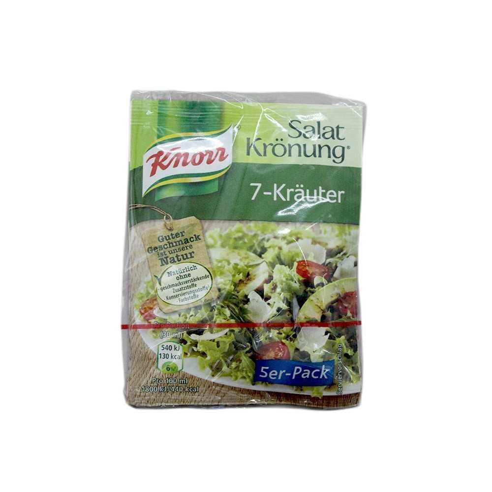 Knorr Salatkrönung 7-Kräuter / Mezcla para Ensalada 7 Hierbas x5