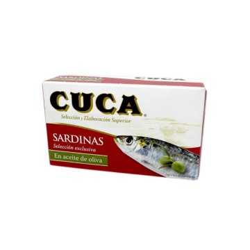 Cuca Sardinas en Aceite de Oliva 120g/ Sardines in Olive Oil