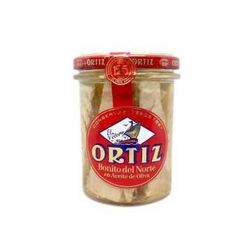 Ortiz Bonito del Norte en Aceite Oliva 220g/ White Tuna in Olive Oil