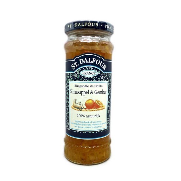 St. Dalfour Sinaasappel & Gember / Mermelada de Naranja y Jengibre 284g St. Dalfour Sinaasappel & Gember / Mermelada de Naranja y Jengibre 284g