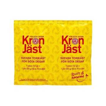 Kron Jäst För Söta degar 2x12g/ Yeast for Sweet Dough