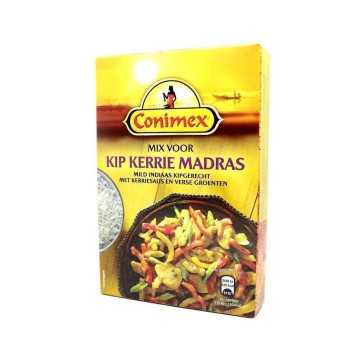 Conimex Mix Kip Kerrie Madras / Mezcla de Especias para Curry Madras 75g