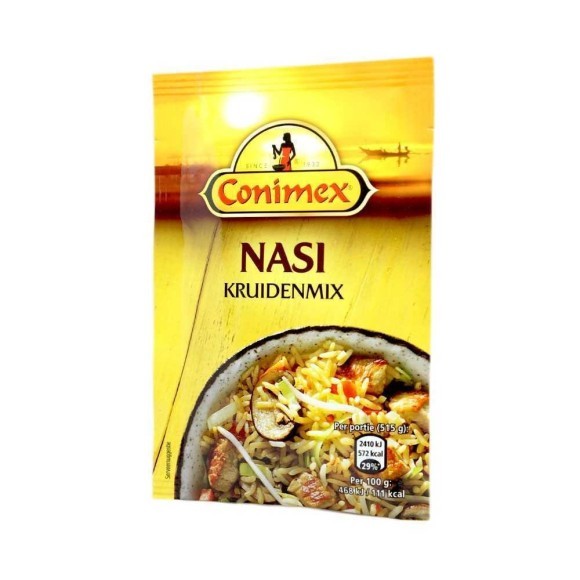 Conimex Nasi Kruidenmix / Sazonador para Nasi Goreng 20g Conimex Nasi Kruidenmix / Sazonador para Nasi Goreng 20g