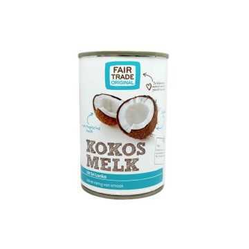 Fairtrade Original Kokosmelk / Leche de Coco Comercio Justo 400ml