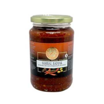 Koningsvogel Sambal Badjak 375g/ Condiment&Sauce