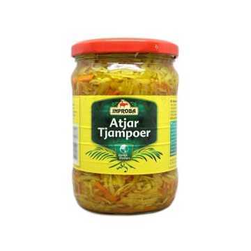 Inproba Atjar Tjampoer 530g/ Mix Vegetales Agridulces