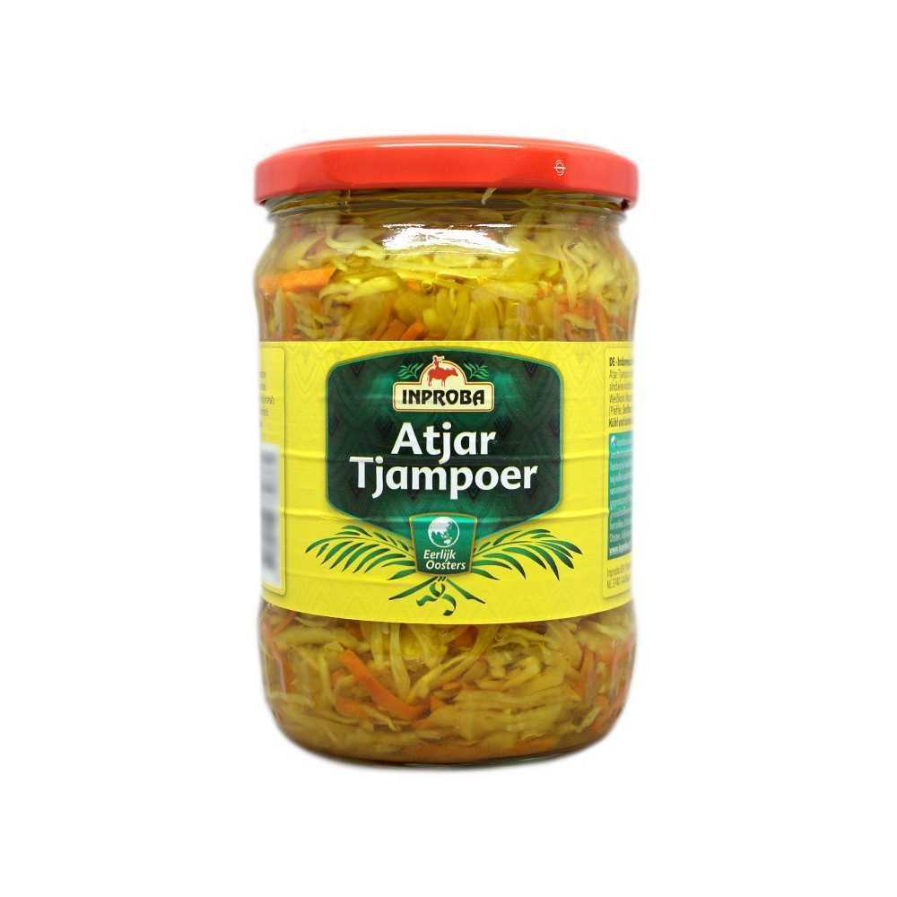 Inproba Atjar Tjampoer 530g/ Mix Vegetales Agridulces