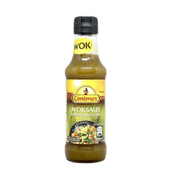 Conimex Woksaus Lemongrass Chili / Salsa Hierba Limón y Chili para Wok 175ml Conimex Woksaus Lemongrass Chili / Salsa Hierba Limón y Chili para Wok 175ml