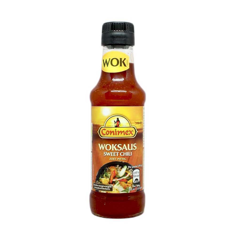 Conimex Woksaus Sweet Chili / Salsa Agridulce Picante para Wok 175ml