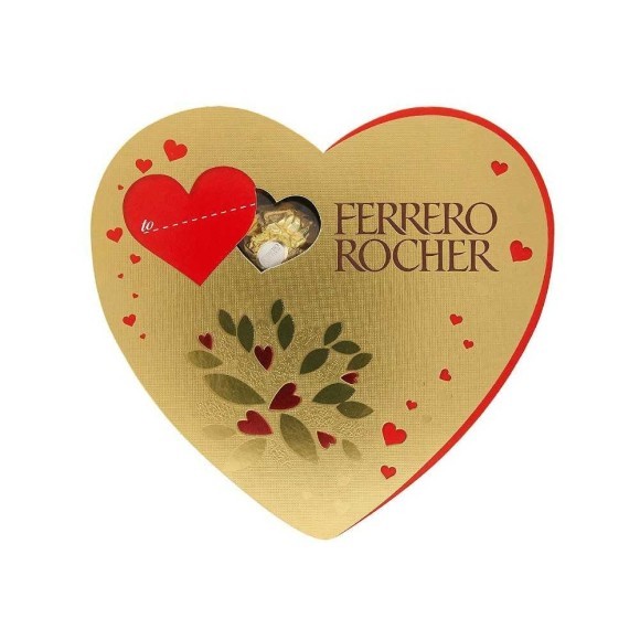 Ferrero Rocher Heart Box 125g Ferrero Rocher Heart Box 125g