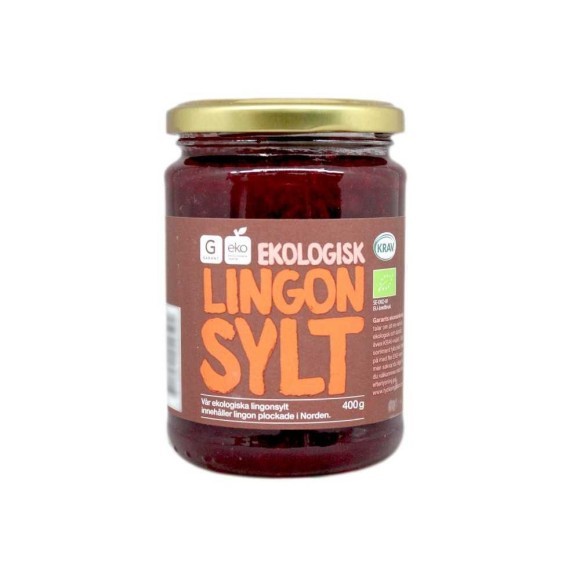 Garant Lingon Sylt Eko 400g/ Cranberry Eco Jam Garant Lingon Sylt Eko 400g/ Cranberry Eco Jam