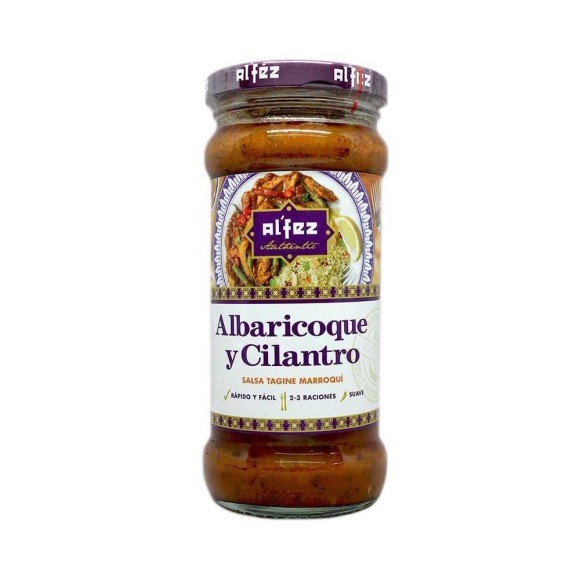 Alfez Salsa de Albaricoque y Cilantro para Tagine 350g Alfez Salsa de Albaricoque y Cilantro para Tagine 350g