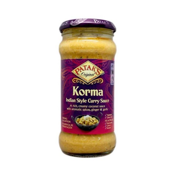 Patak's Korma Sauce / Salsa India para Korma 350g Patak's Korma Sauce / Salsa India para Korma 350g