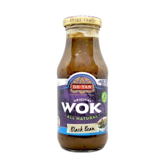 Go-Tan Black Bean Woksaus / Salsa de Alubias Negras para Wok 240g Go-Tan Black Bean Woksaus / Salsa de Alubias Negras para Wok 240g
