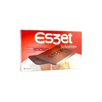 Es3et Schnitten Zartbitter Schokolade / Chocolatinas de Chocolate Negro x8