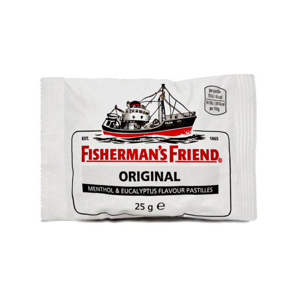 Fisherman's Friend Original Menthol&Eucalyptus / Mint Eucalyptus Liquorice Sugar Free 25g Fisherman's Friend Original Menthol&Eucalyptus / Mint Eucalyptus Liquorice Sugar Free 25g