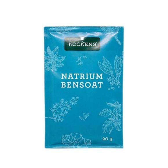 Kockens Natrium Bensoat / Benzoato de Sodio 20g Kockens Natrium Bensoat / Benzoato de Sodio 20g