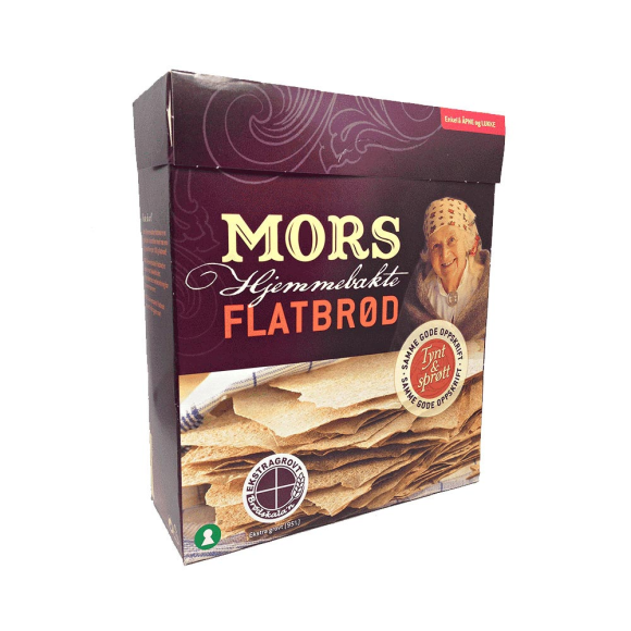 Mors Flatbrød Hjemmebakt / Pan Noruego Crujiente 520g Mors Flatbrød Hjemmebakt / Pan Noruego Crujiente 520g