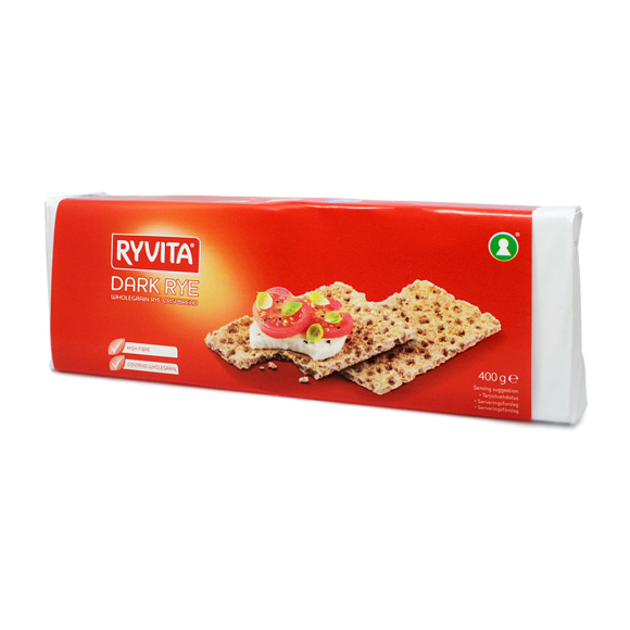 Ryvita Dark Rye / Pan Integral de Centeno 400g Ryvita Dark Rye / Pan Integral de Centeno 400g