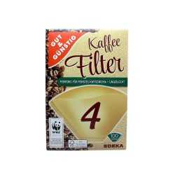 Gut&Günstig Kaffee Filter 4 / Filtros para Café Número 4 x100