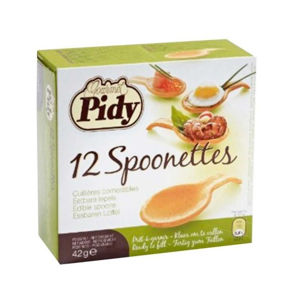 Gourmet Pidy Spoonettes / Cucharas Comestibles x12 Gourmet Pidy Spoonettes / Cucharas Comestibles x12