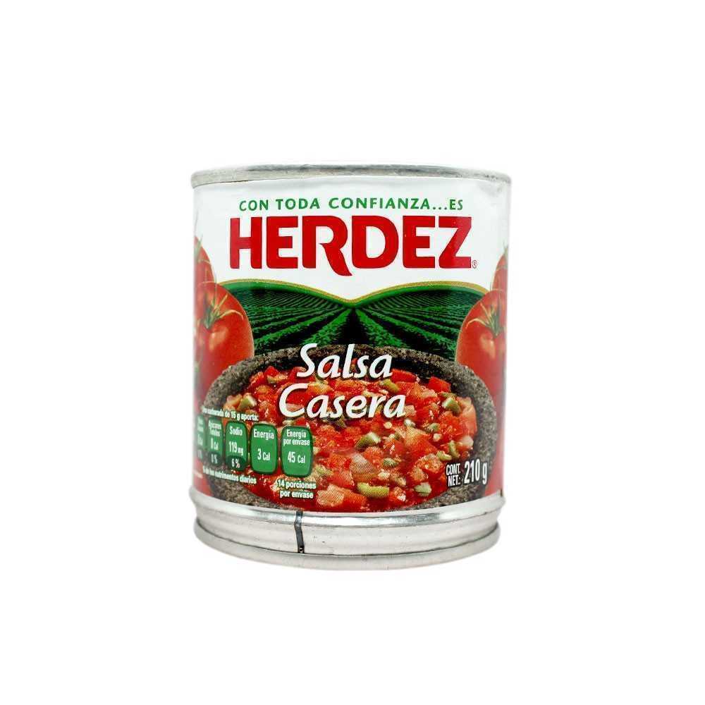 Herdez Salsa Molho Casero Mexicano 210g