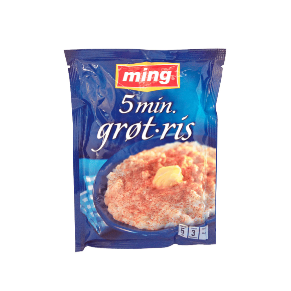Ming Grøtris 5 Min / Arroz con Leche Rápido 185g Ming Grøtris 5 Min / Arroz con Leche Rápido 185g