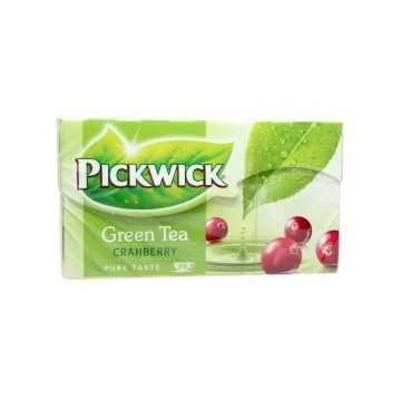 Pickwick Green Tea Cranberry / Té Verde con Arándanos Rojos x20