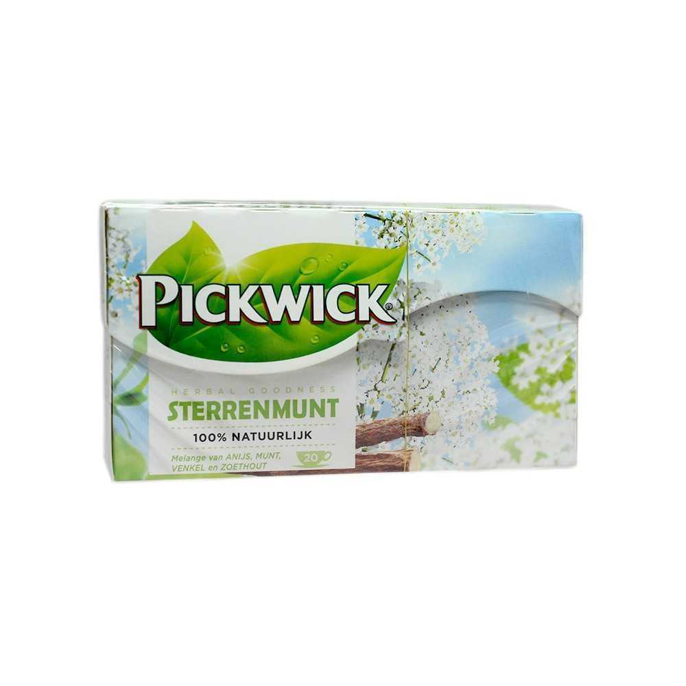 Pickwick Sterrenmunt / Infusión de Anís, Menta y Regaliz x20