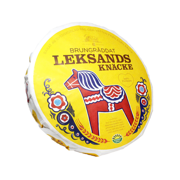 Leksands Knäcke Brungräddat / Crispy and Toasted Rye Bread 830g Leksands Knäcke Brungräddat / Crispy and Toasted Rye Bread 830g