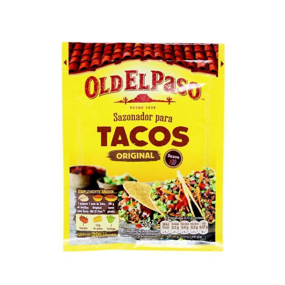 Old El Paso Sazonador Tacos 25g/ Tacos Seasoning