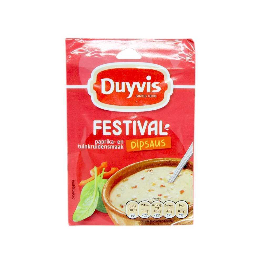 Duyvis Dipsaus Festival Mix / Mezcla para Salsa Dipear Pimentón 6g