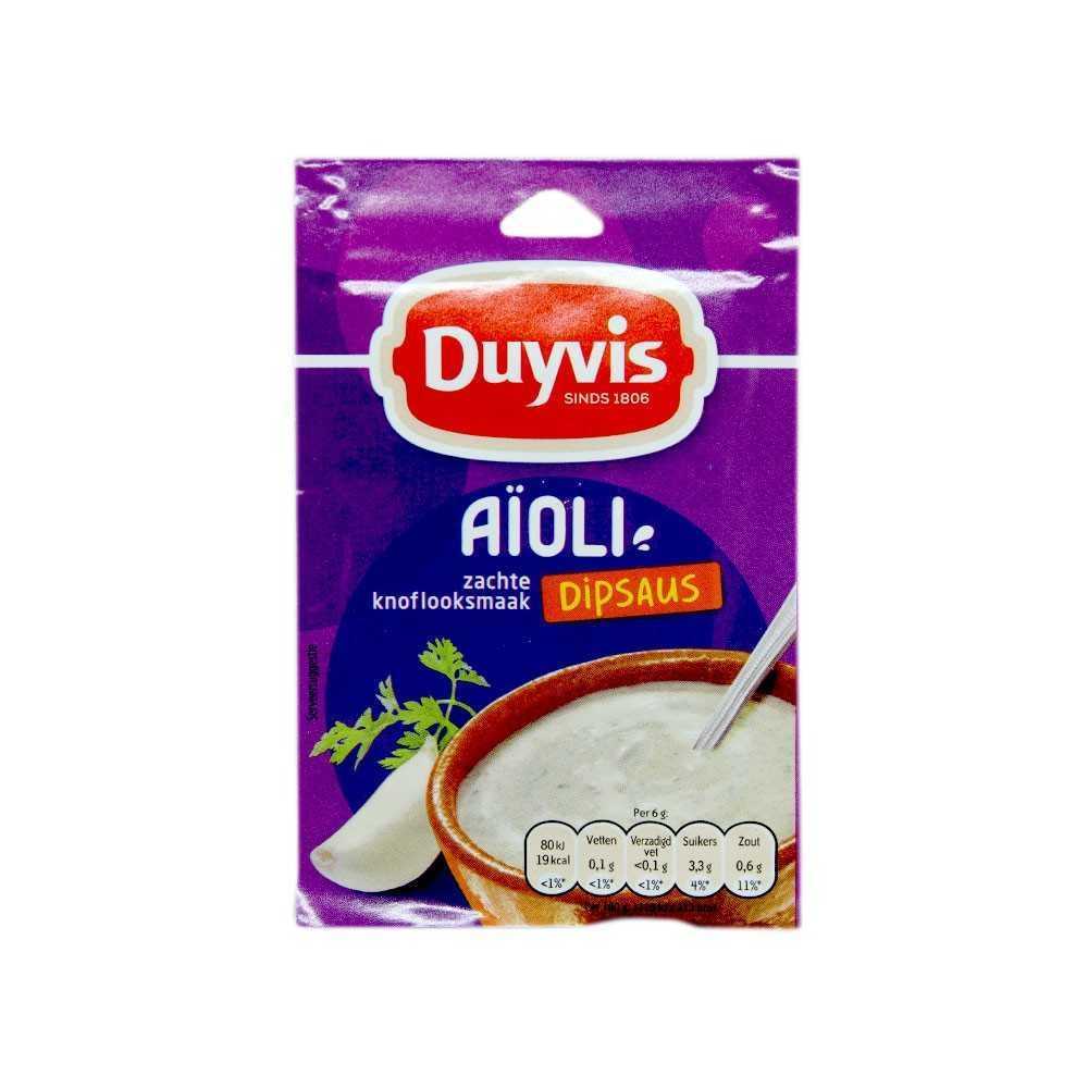Duyvis Dipsaus Aïoli Mix / Mezcla para Salsa Dipear Alioli 6g