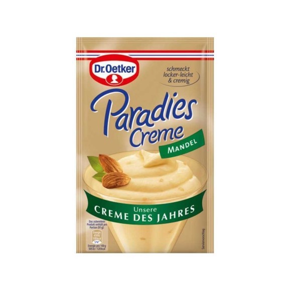 Dr.Oetker Paradies Creme Mandel 6g/ Almond Mousse Dessert Dr.Oetker Paradies Creme Mandel 6g/ Almond Mousse Dessert