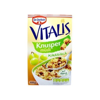 Dr.Oetker Vitalis Knusper Müsli 600g/ Muesli&Raisins