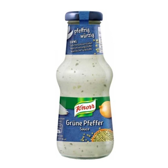 Calvé Saus Groene Peper / Salsa de Pimienta Verde 250ml Calvé Saus Groene Peper / Salsa de Pimienta Verde 250ml