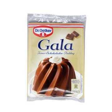 Dr.Oetker Gala Puddingpulver Schokolade / Preparado para Puding sabor Chocolate x3