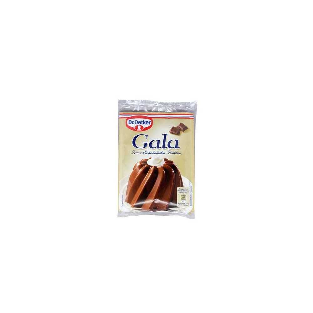 Dr.Oetker Gala Puddingpulver Schokolade / Preparado para Puding sabor Chocolate x3