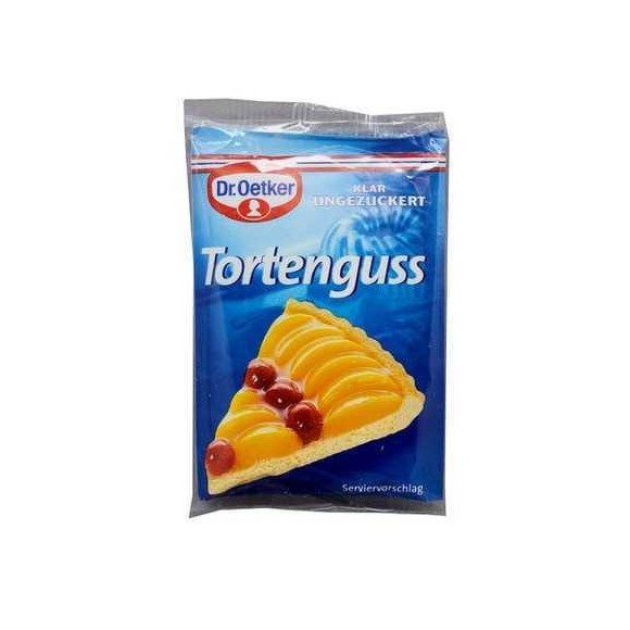Dr.Oetker Tortenguss Klar / Glaseado Transparente Sin Azúcar x3 Dr.Oetker Tortenguss Klar / Glaseado Transparente Sin Azúcar x3