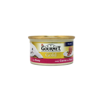 Gourmet Gold Buey 85g/ Cat food Beef